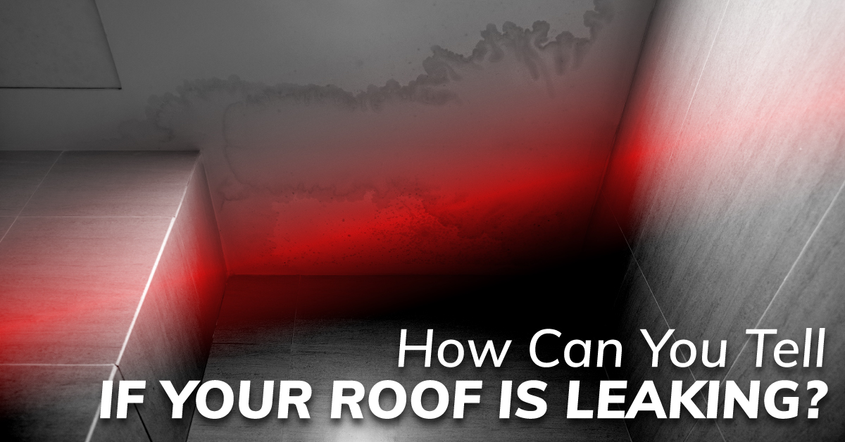 How Can You Tell If Your Roof Is Leaking?