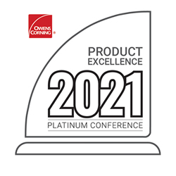 Owens Corning 2021 Product Excellence