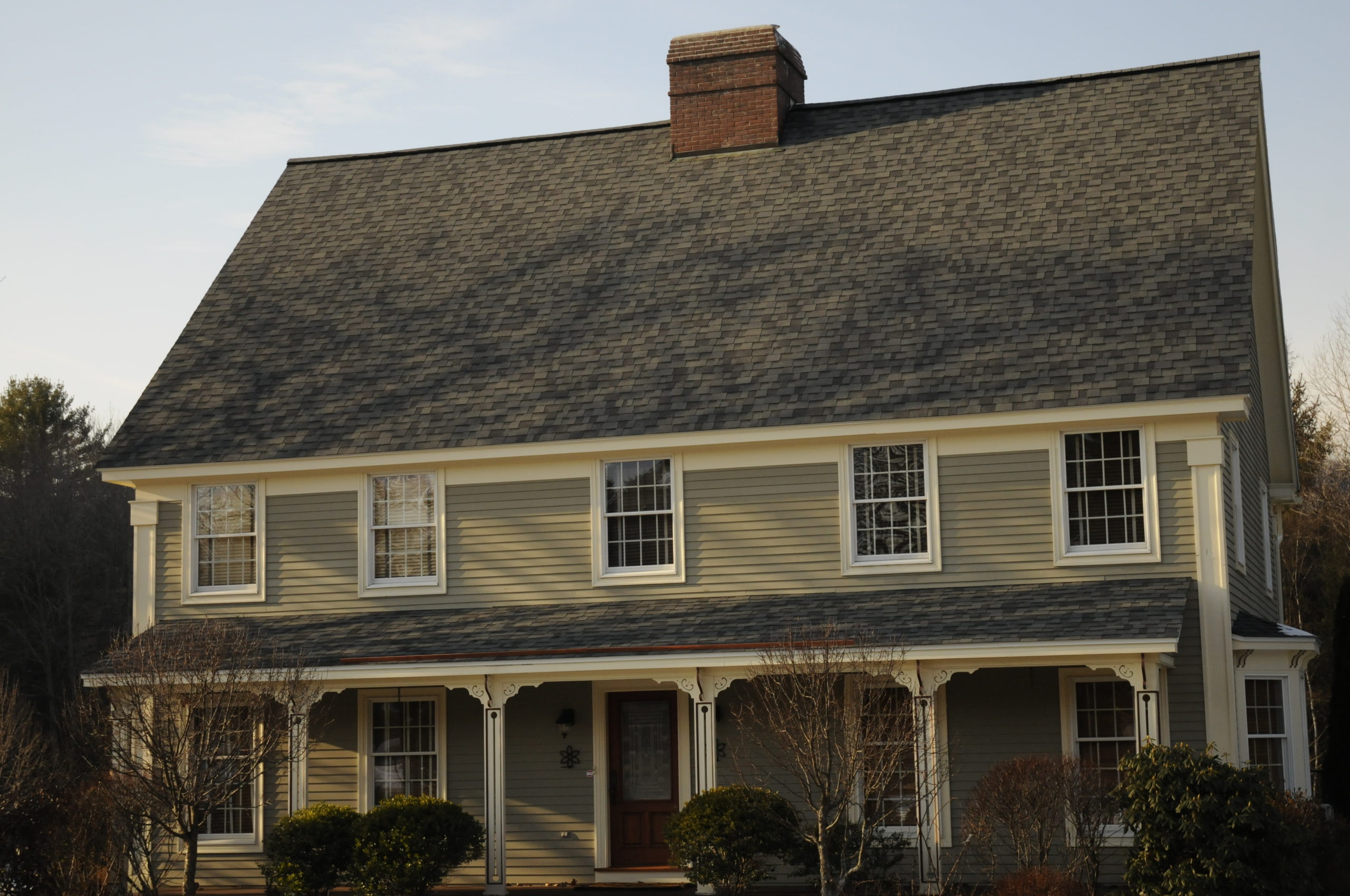 East Greenbush Roofer Pinnacle Roofing replacing roof in East Greenbush on old home near Castleton-on-Hudson